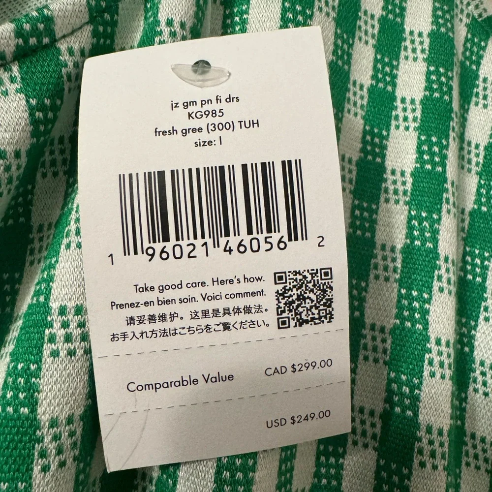 Kate Spade Jazzy Gingham Ponte Fiorella Dress NWT - Picture 5 of 6